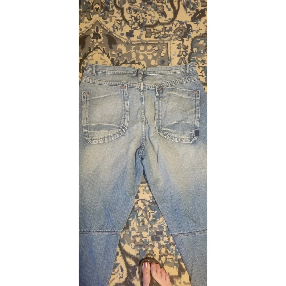 Vintage Nike Air Jordan Baggy Jeans 38x34 (38x27) Skate Y2K